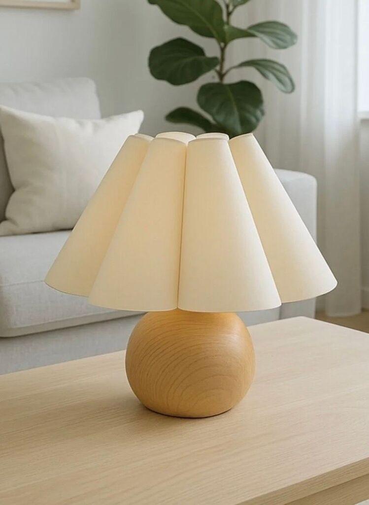Opviq Stona lampa BRZ-343406, 40 W, 28 cm, Krem