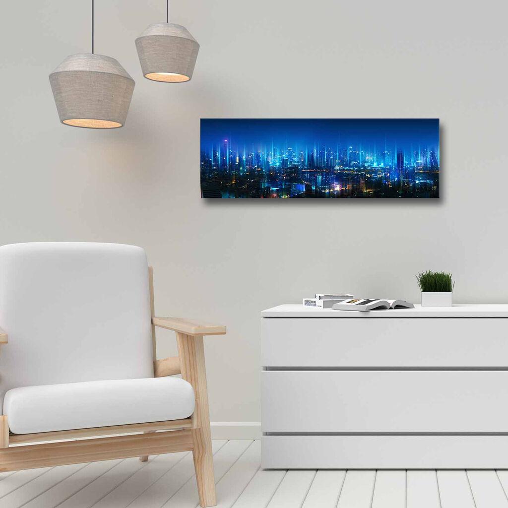 Wallity Dekorativna slika na platnu, 30x90cm, Šareno