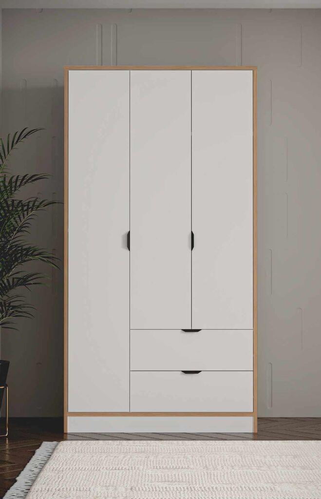 Hanah Home Ormar Arden 3, 97 x 182 x 44 cm, Bijeli