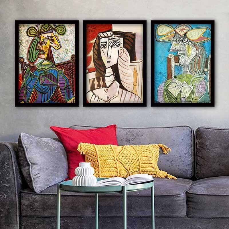 Wallity Set uramljenih slika 3SC_UNPP30, 3 dijela