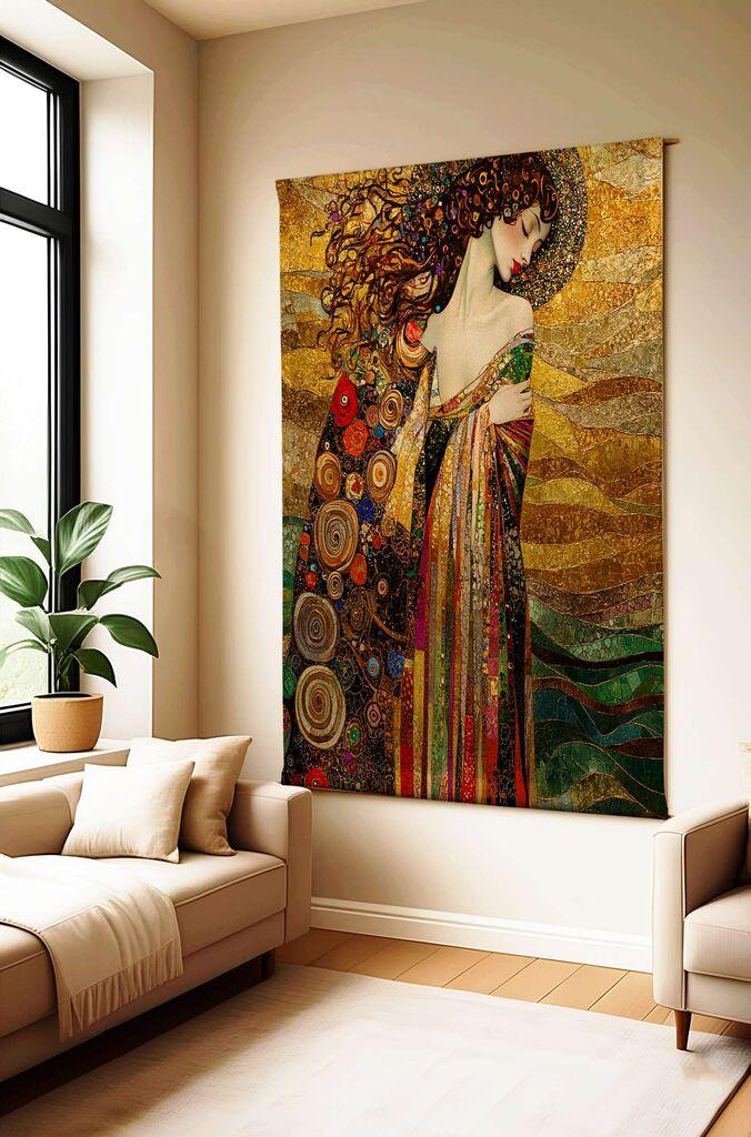 Wallity Dekorativna slika, 100x140cm, Šarena