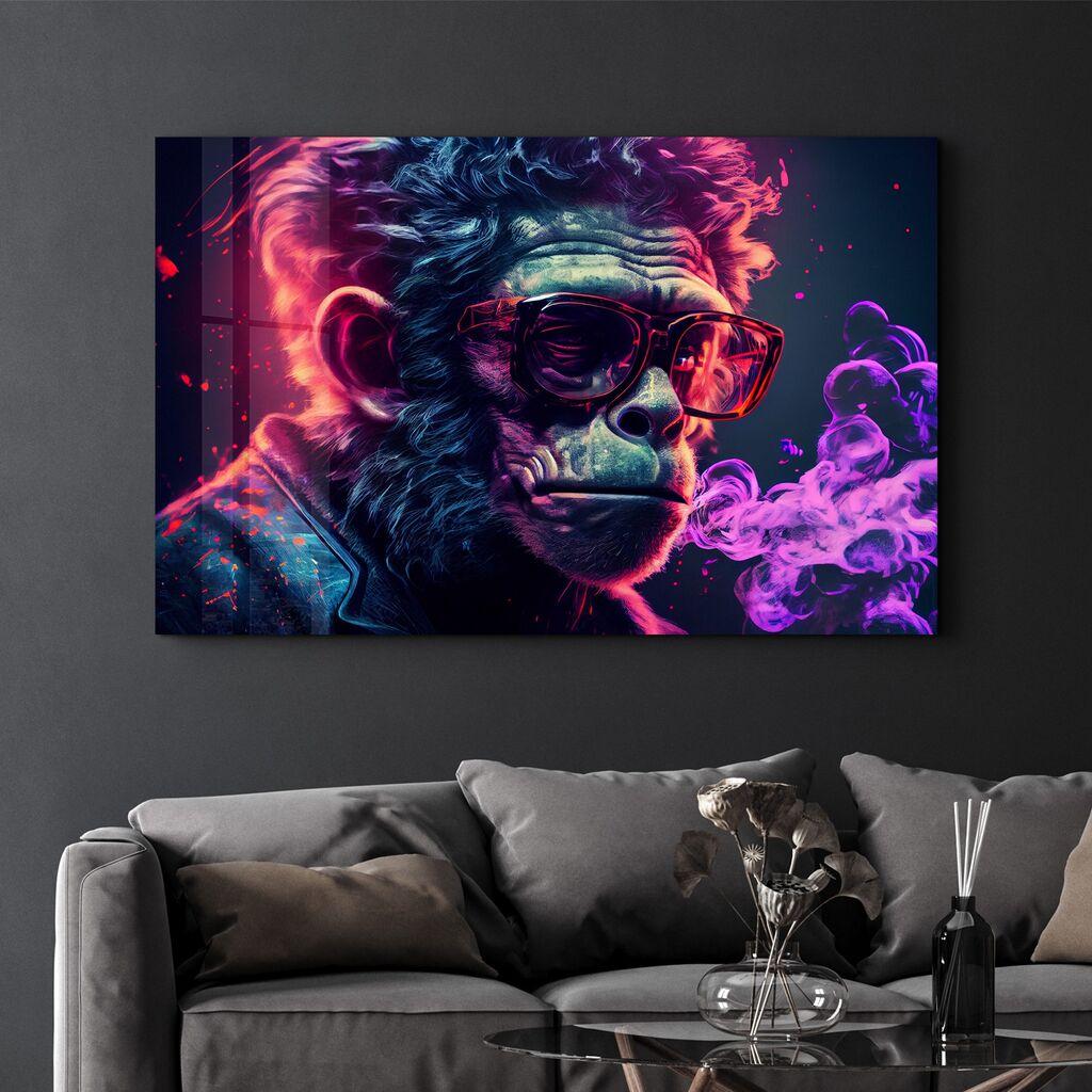 Wallity Dekorativna slika na kaljenom staklu, 70x110cm, Šareno