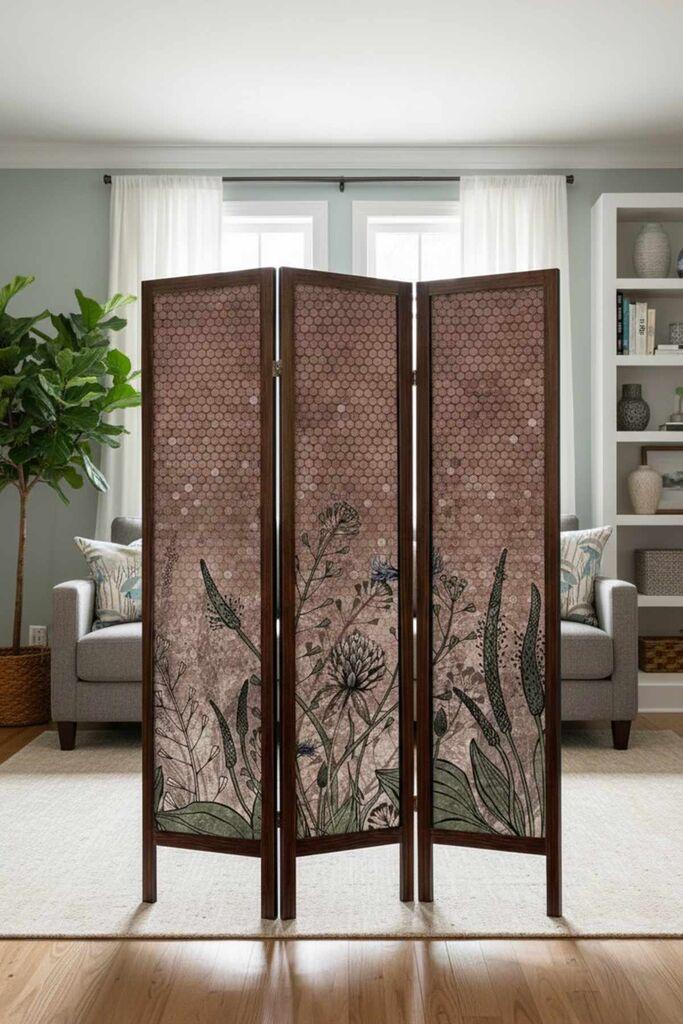 Aberto Design paravan, 138x170x5cm, šareni
