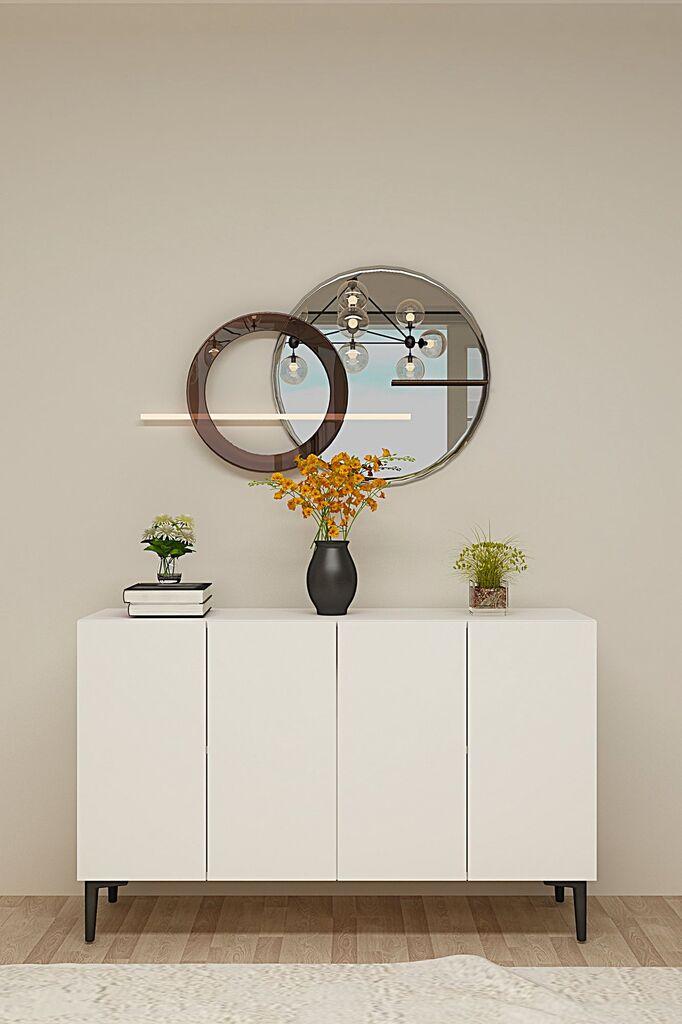 Hanah Home Komoda s ladicama, 120x79x32cm, Bijela