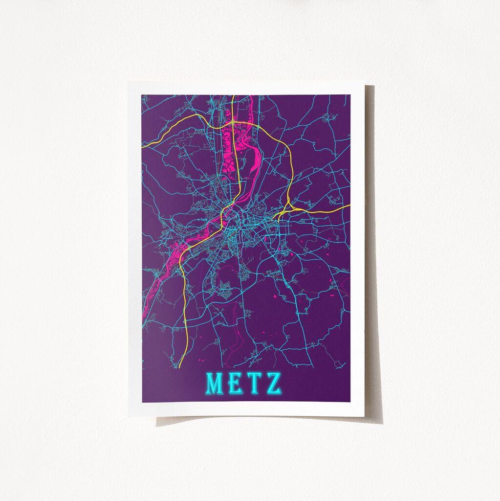 Wallity Poster Metz-2061, 42x59,4 cm