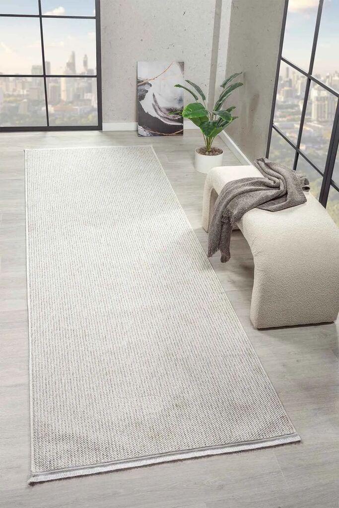 Conceptum Hypnose Tepih K838A, Pravougaoni, 100 x 300 cm, Bež