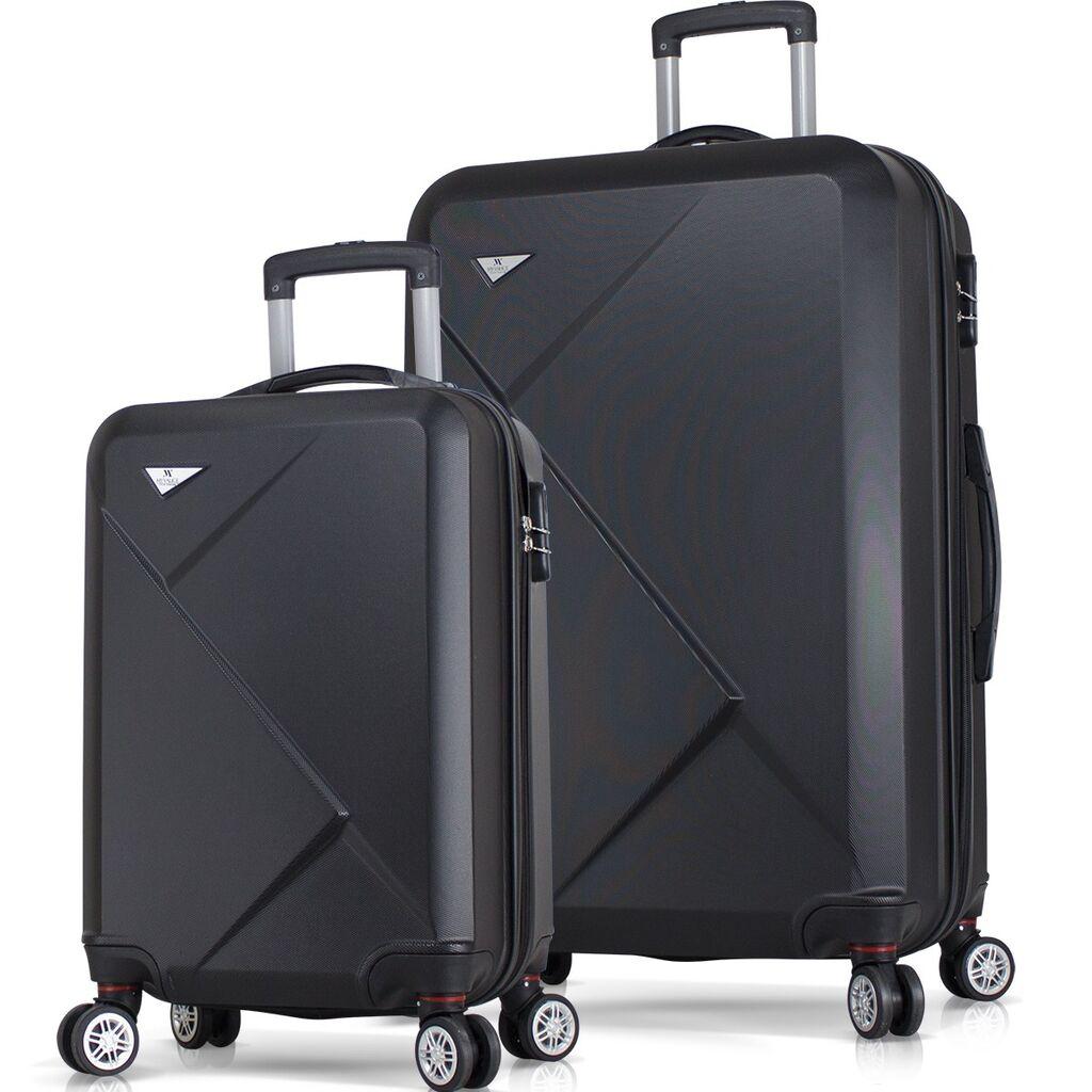 MyValice set kofera 8022, 2 dijela, crni