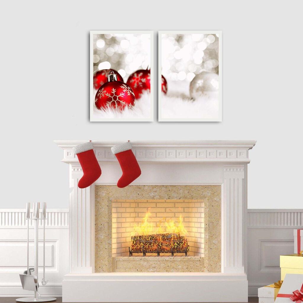 Wallity Slika u okviru MDF 2PBCTNOEL-05, 35x50 cm, 2 dijela
