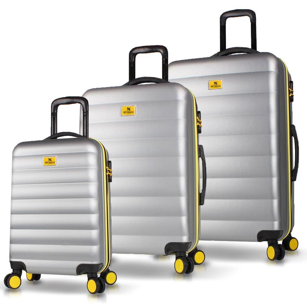 MyValice Set kofera 6407, 3 dijela, Sivi