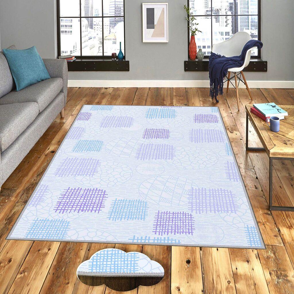 Conceptum Hypnose tepih Eexfab972-1, pravokutni, 120 x 180 cm, svijetloplava
