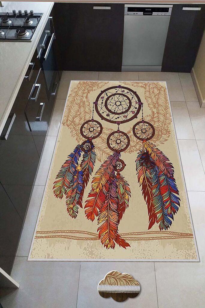 Conceptum Hypnose Tepih Hmnt565, Pravougaoni, 80 x 150 cm, Šareni