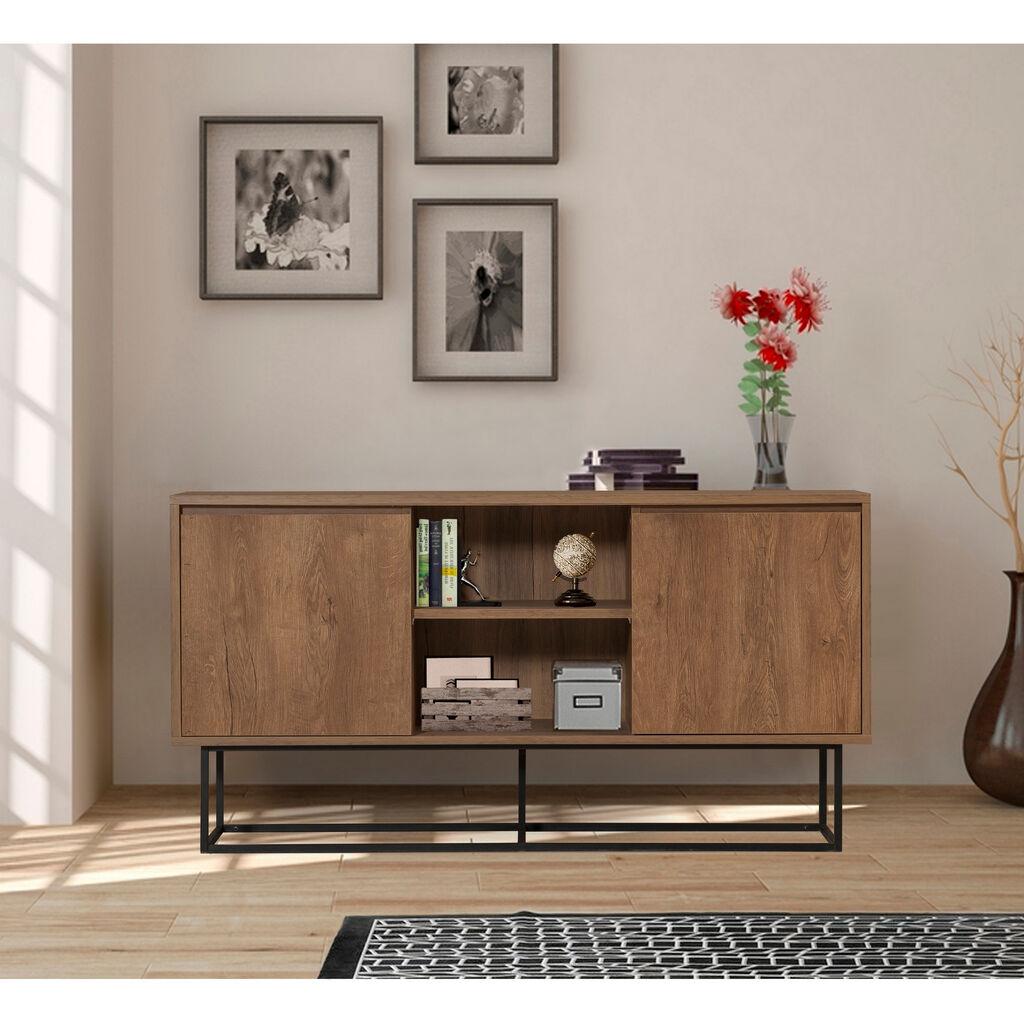 Hanah Home Zela komoda s ladicama, smeđa