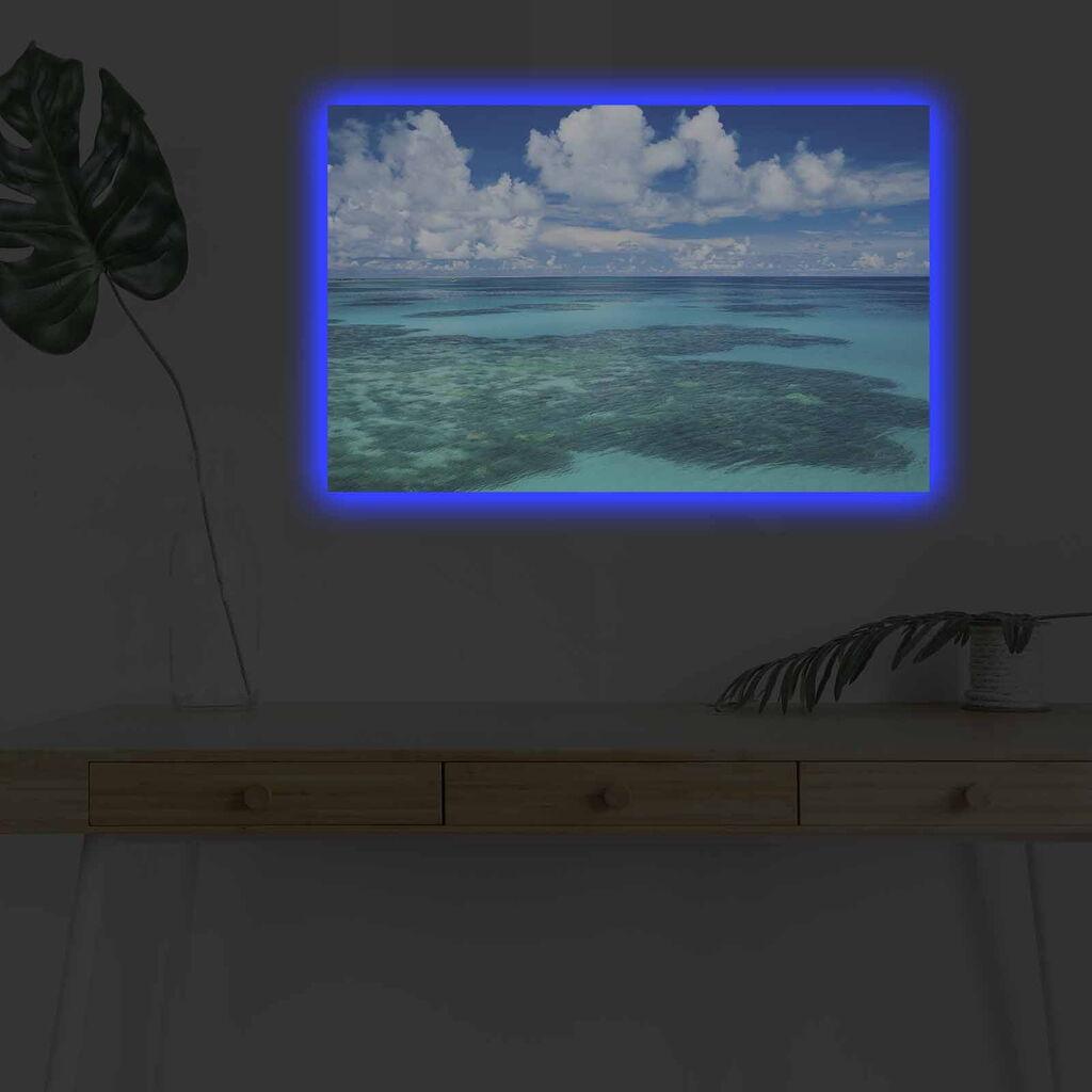 Zidna slika sa LED osvetljenjem 4570DHDACT-171, 45x70 cm