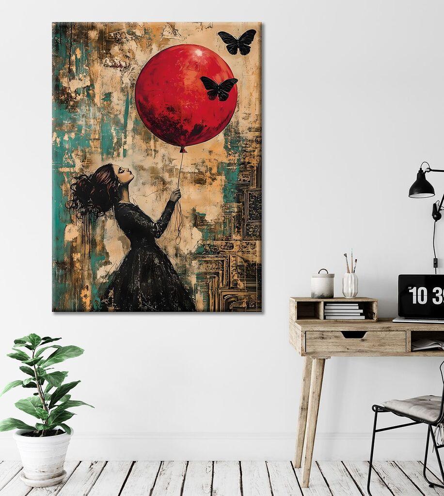 Wallity Dekorativna slika na platnu, 70x100cm, Šareno