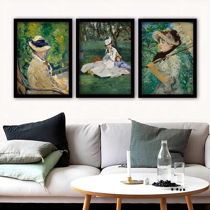 Wallity Set uramljenih slika 3SC_UN145358 , 3 dijela