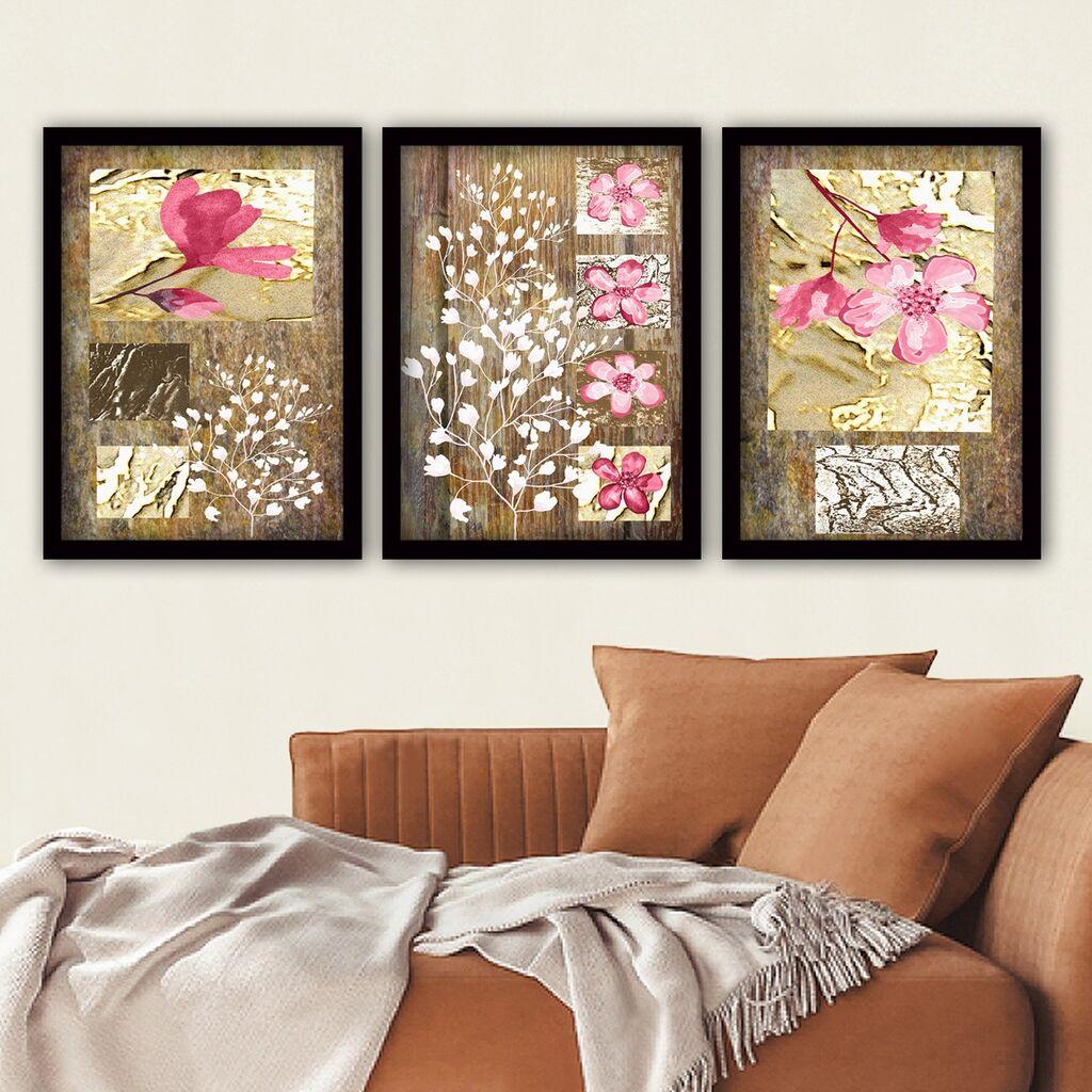 Wallity Set uramljenih slika 3SC121, 3 dijela
