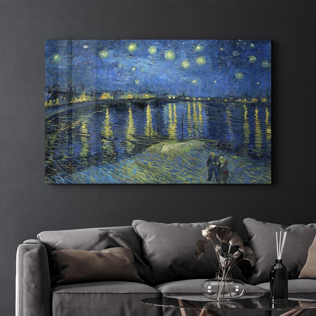 Wallity Dekorativna slika na kaljenom staklu, 35x55cm, Šareno