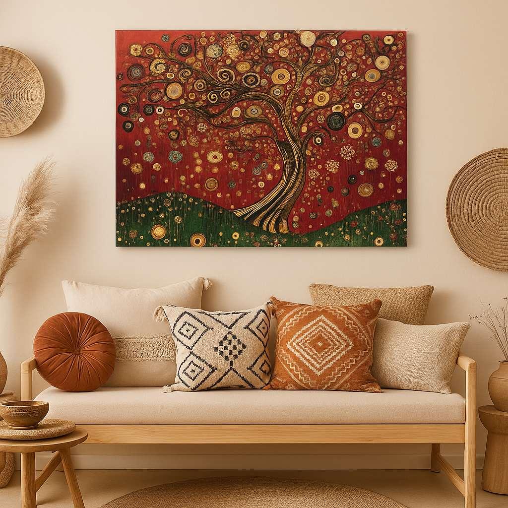 Wallity Dekorativna slika na platnu, 70x100cm, Šareno