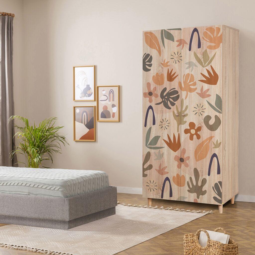 Hanah Home Lidya 2 906 Ormar, Smeđa