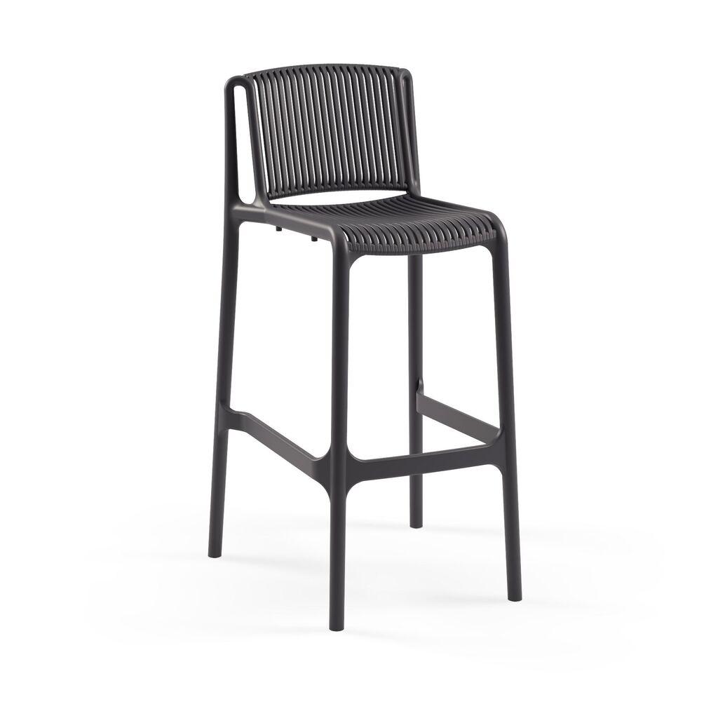 Hanah Home set barskih stolica Nes Bar, 50x100x53 cm, 4 dijela, antracit