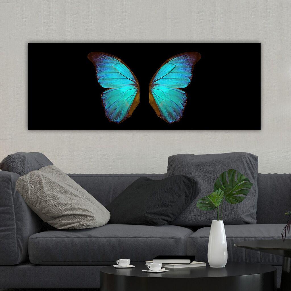 Wallity Dekorativna slika na platnu, 30x80cm, Šareno