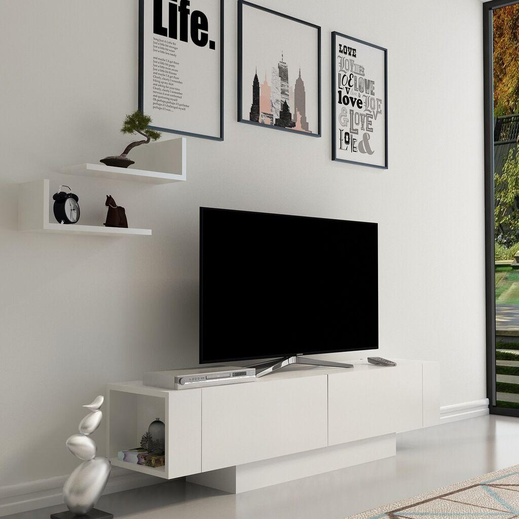 Hanah Home Matera 875ZNA3001 TV polica, bijela