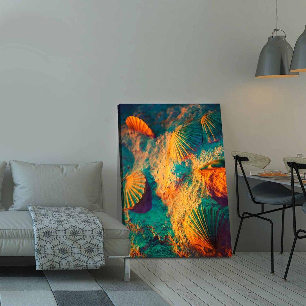 Wallity Dekorativna slika na platnu, 70x100cm, Šareno