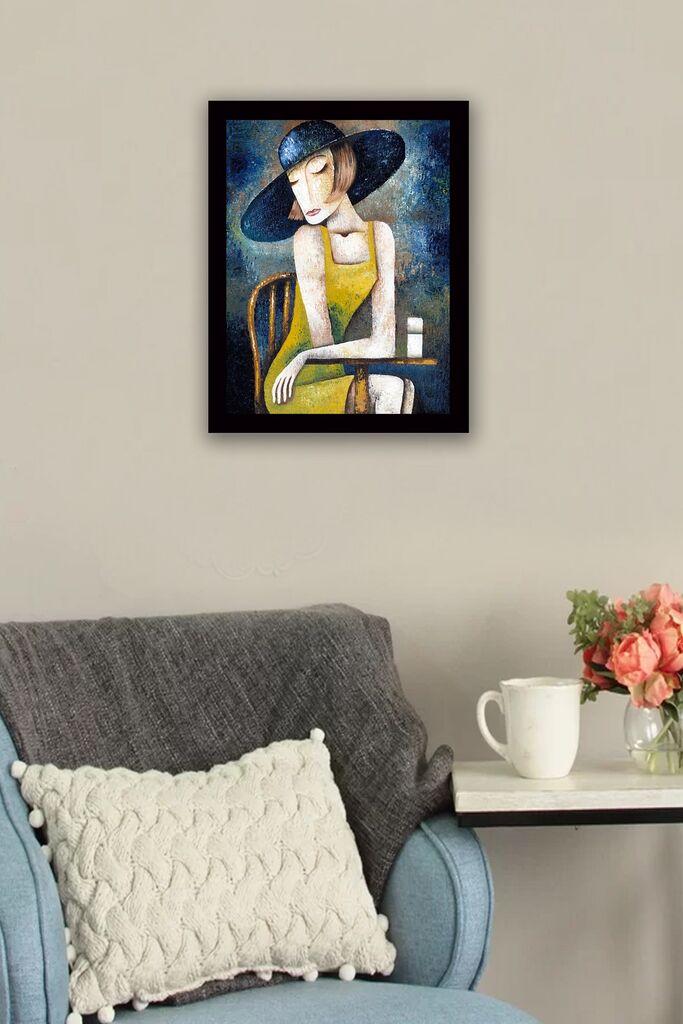 Wallity Dekorativna uramljena slika, 41x56cm, Šarena