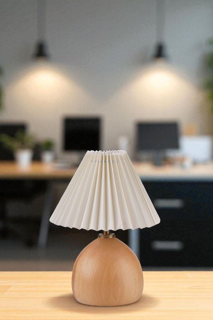 Opviq Stolna lampa Cameron, Krem-bež