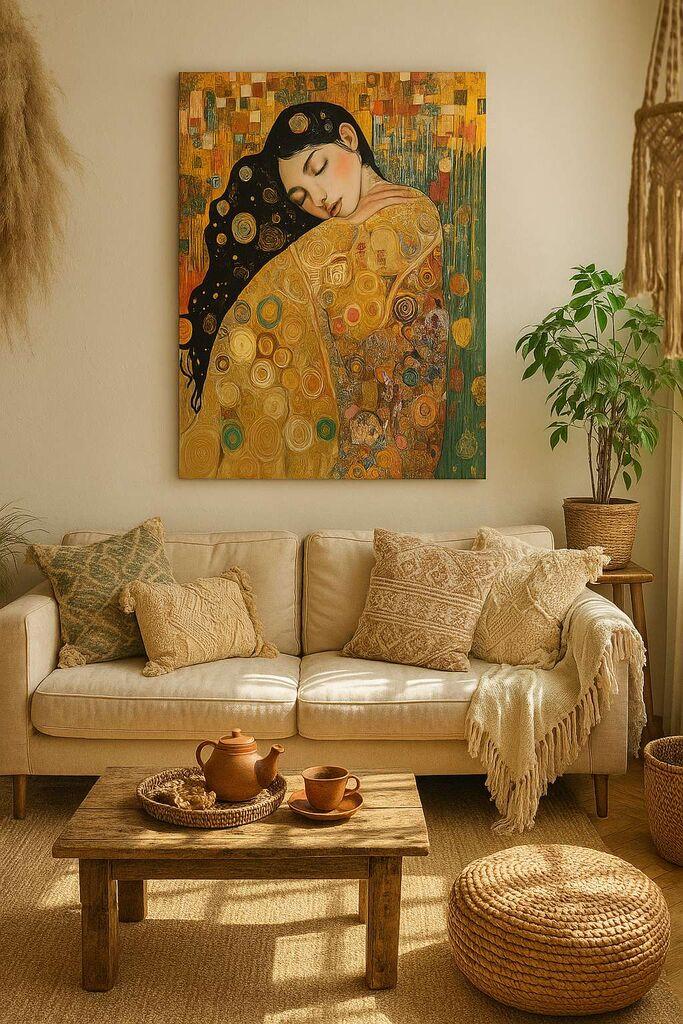 Wallity Dekorativna slika na platnu, 70x100cm, Šareno