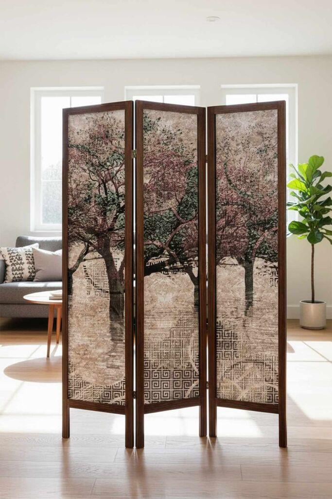 Aberto Design paravan, 138x170x5cm, šareni