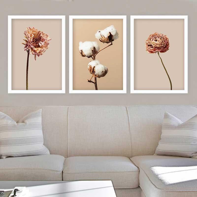 Wallity Set uramljenih slika 3BC_2955490, 3 dijela