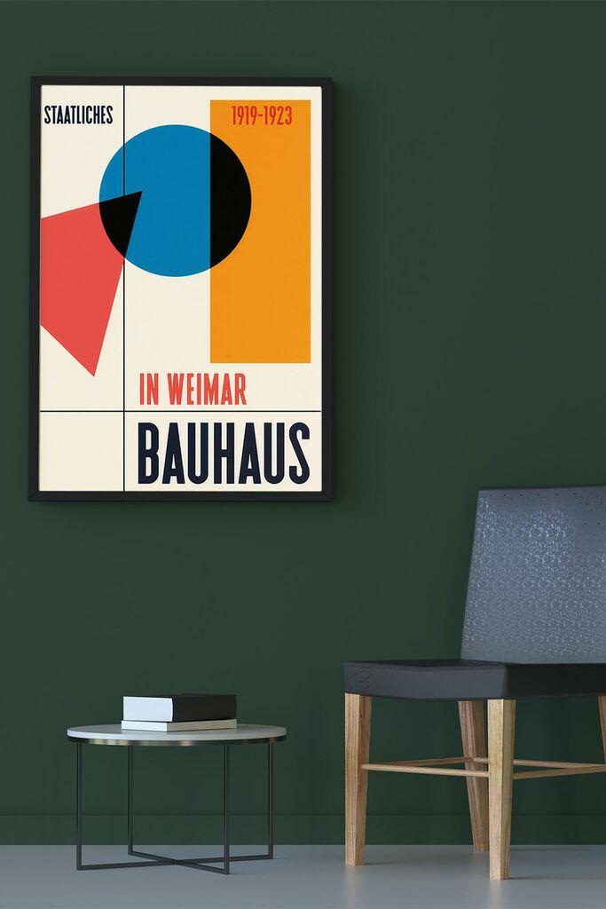 Wallity Dekorativna uramljena slika, 33x48cm, Šarena
