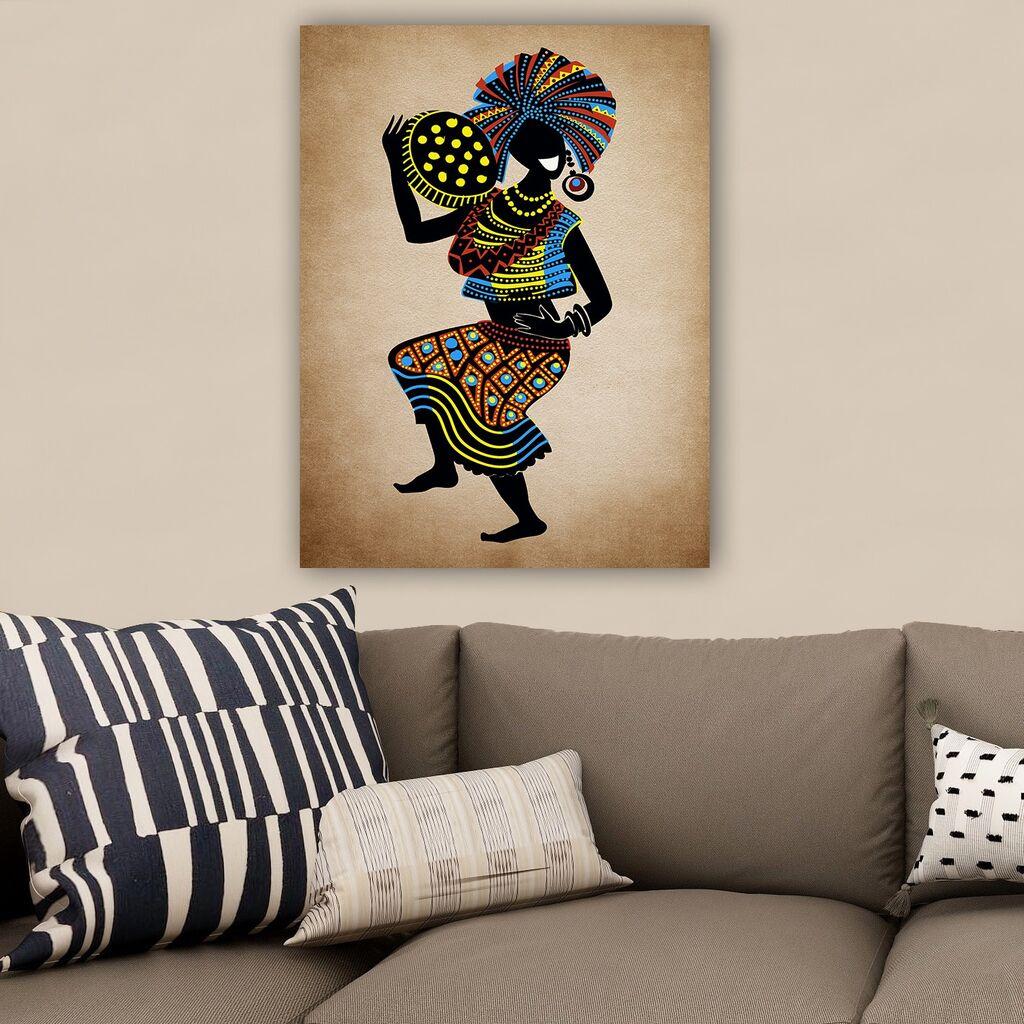 Wallity Dekorativna slika na platnu, 70x100cm, Šareno