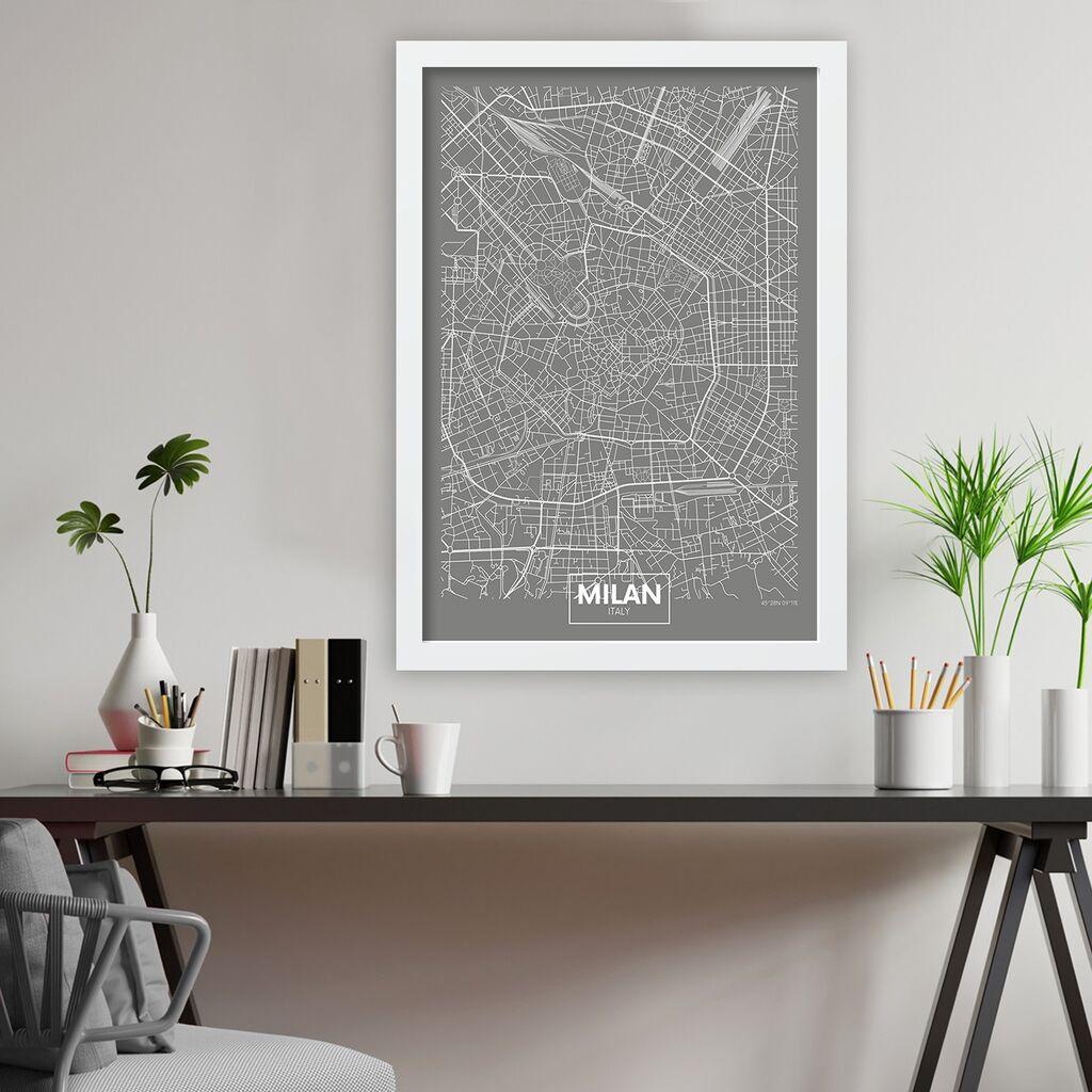 Wallity Dekorativna slika na platnu, 40x55cm, Šareno