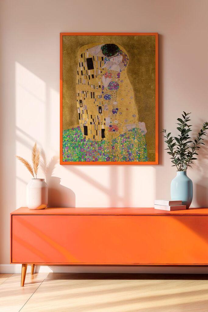 Wallity Dekorativna uramljena slika, 33x48cm, Šarena