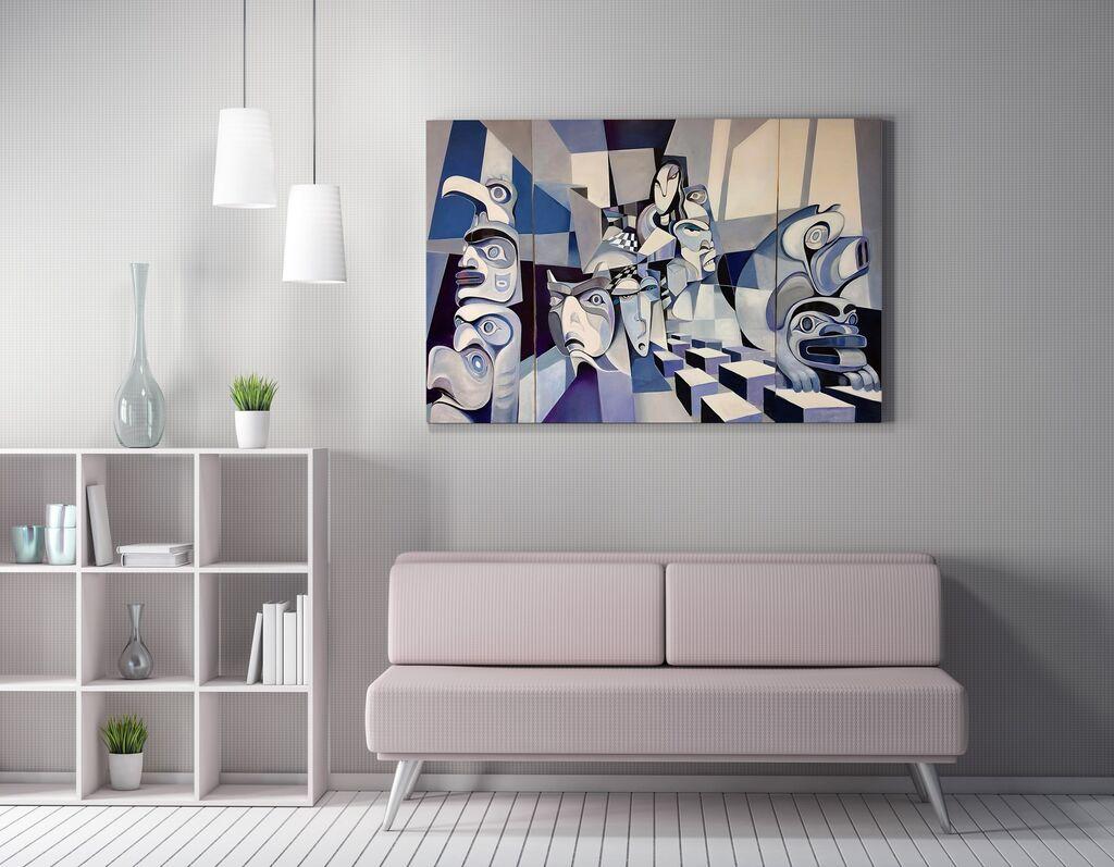 Wallity WY327 Dekorativna slika, 70 x 100 cm