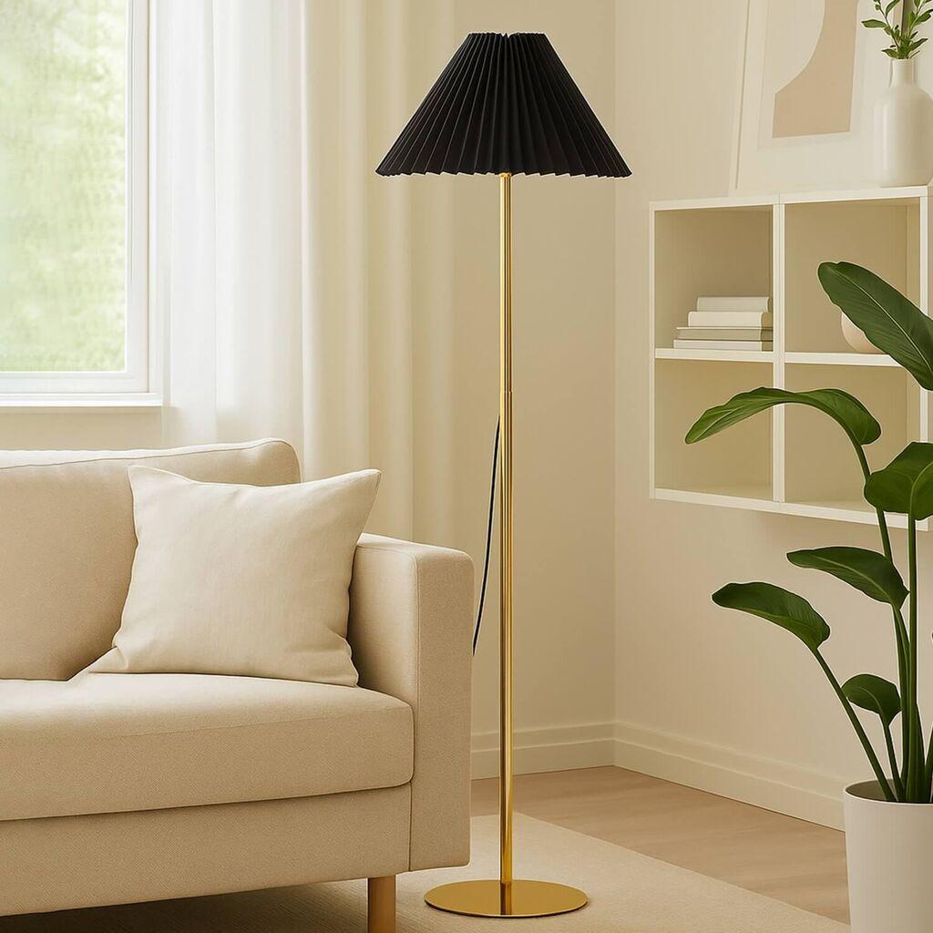 Opviq podna lampa 242047, crna