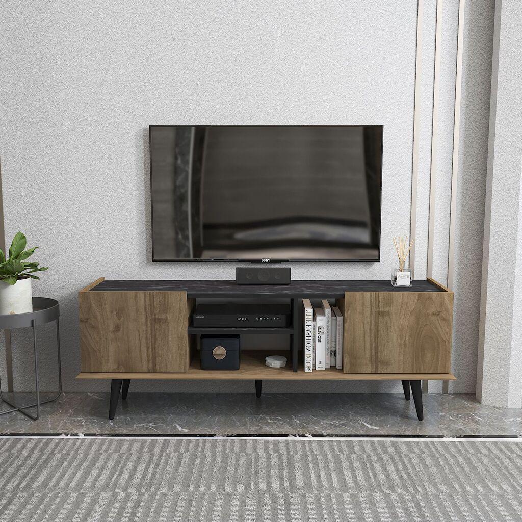 Hanah Kućni TV komoda Ekvador, 154,4x56,6x31,3 cm, Orah