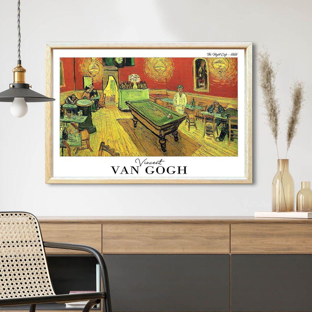 Wallity Dekorativna uramljena slika, 42x62cm, Šarena