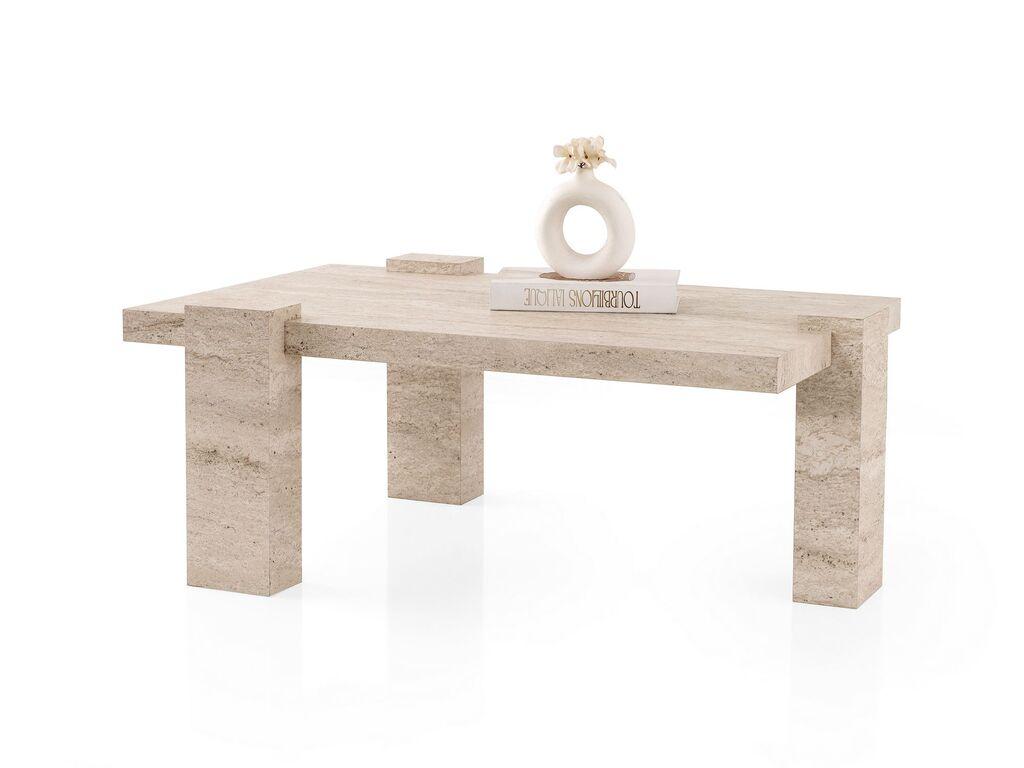 Hanah Home Club sto Diamond-9541, 110x45.5x70 cm, Krem
