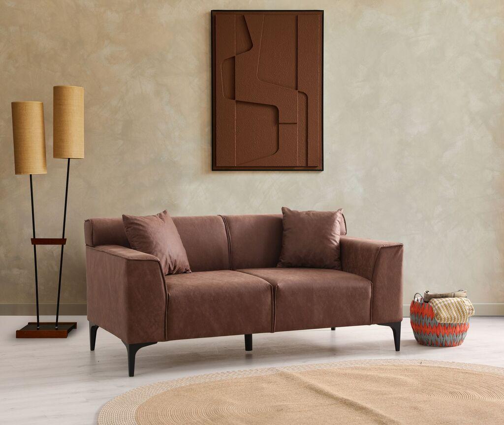 Atelier del Sofa Dvosjed Nova Petra 2, Smeđa