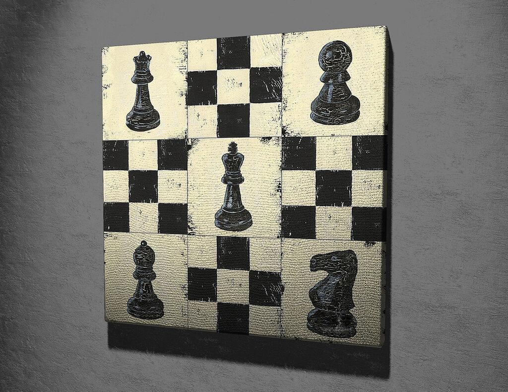 Wallity Dekorativna slika na platnu, 45x45cm, Šareno