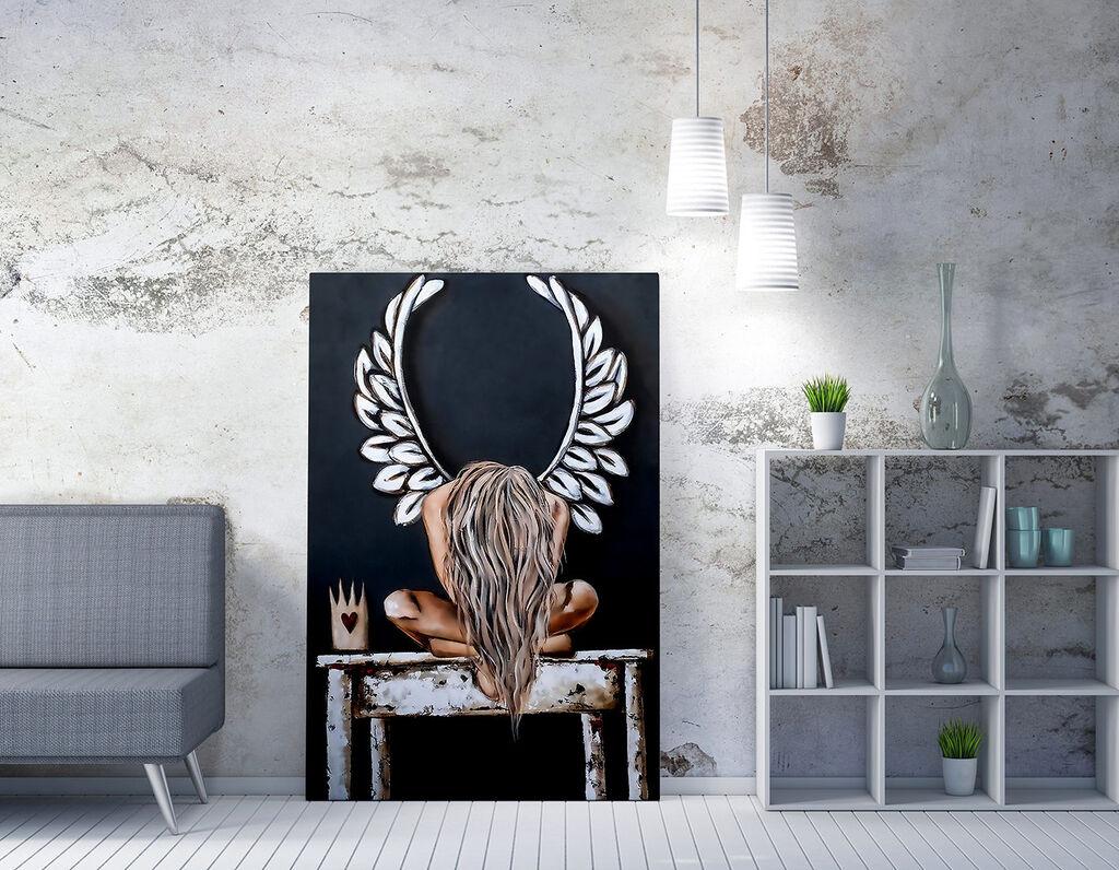 Wallity Dekorativna slika na platnu, 70x100cm, Šareno
