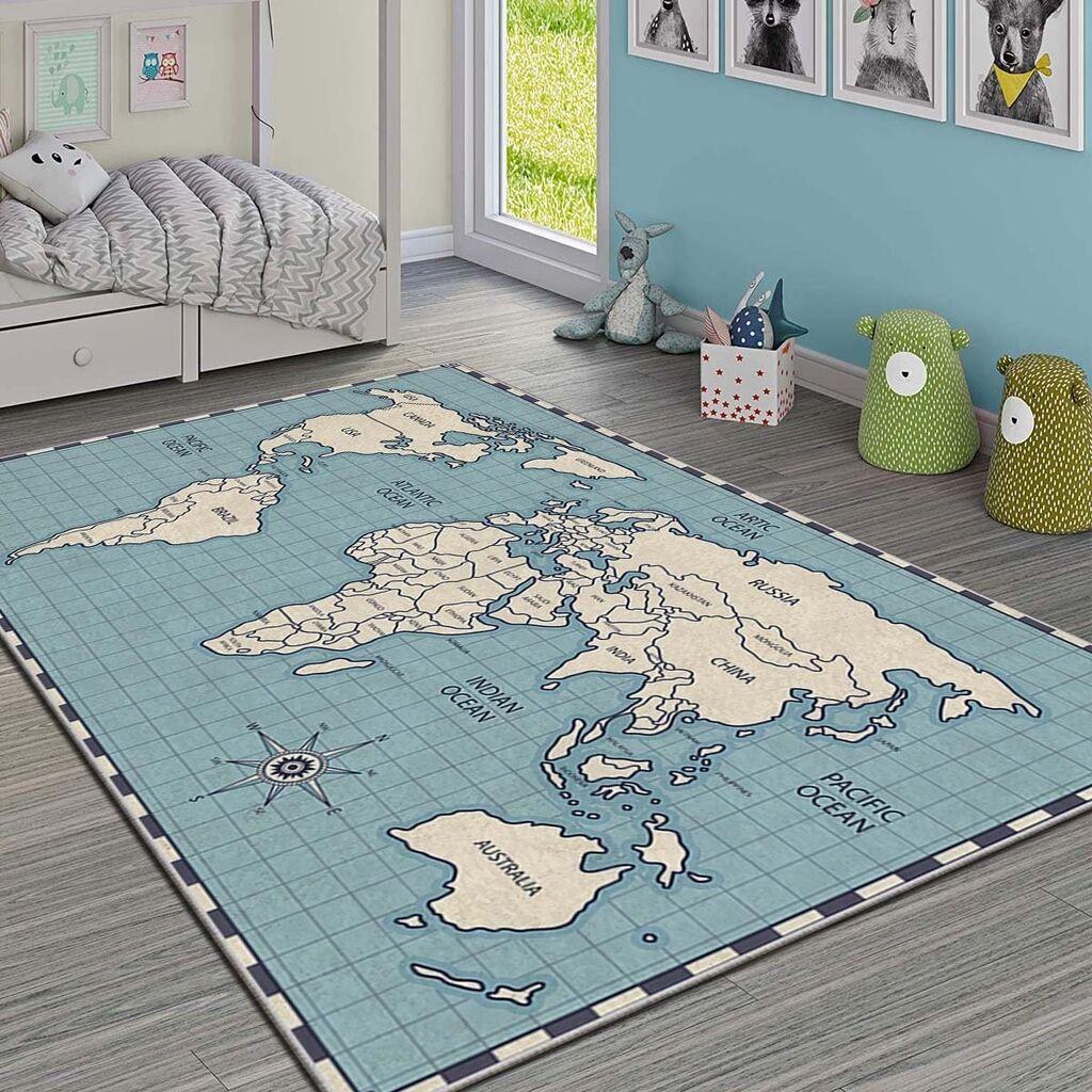 Conceptum Hypnose tepih Hmi Kdc-83, pravokutni, 80 x 140 cm, plavo-bež
