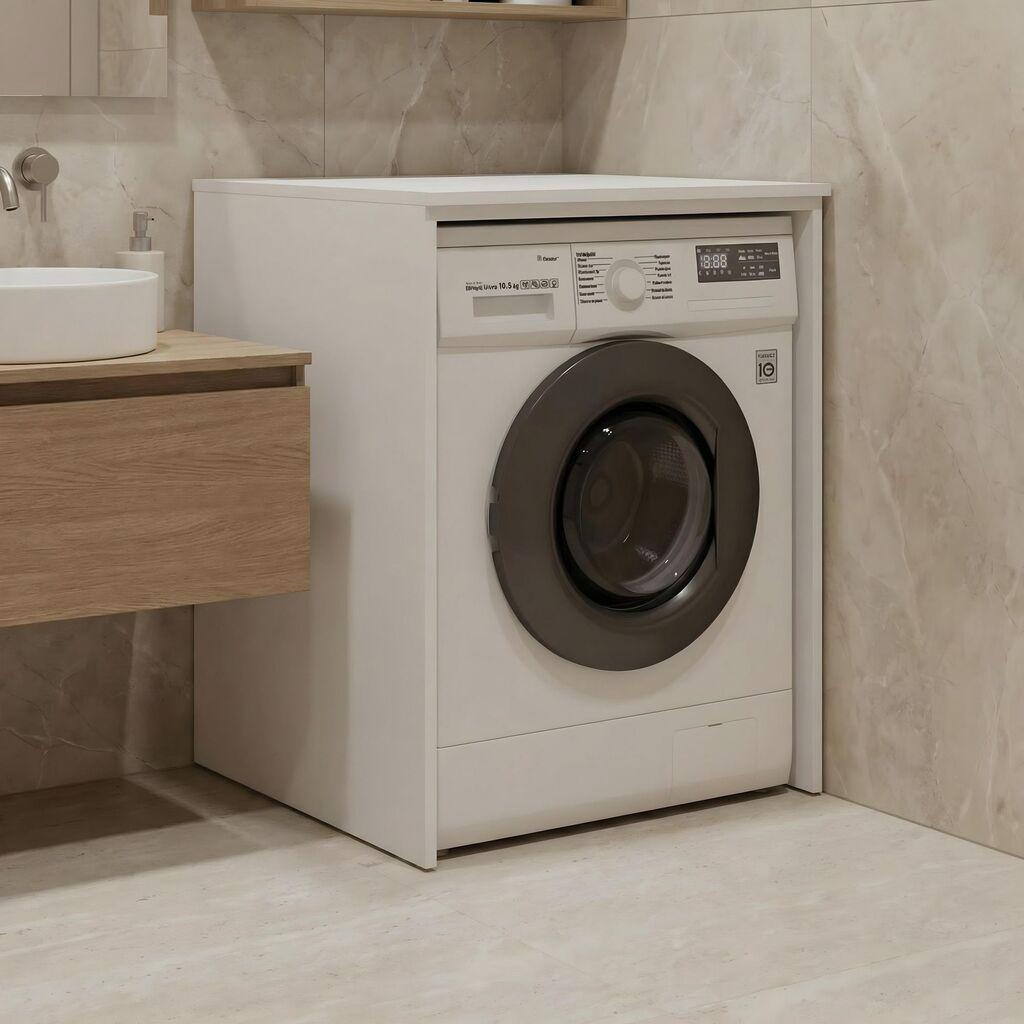 Hanah Home komoda za mašinu za pranje veša, bijela