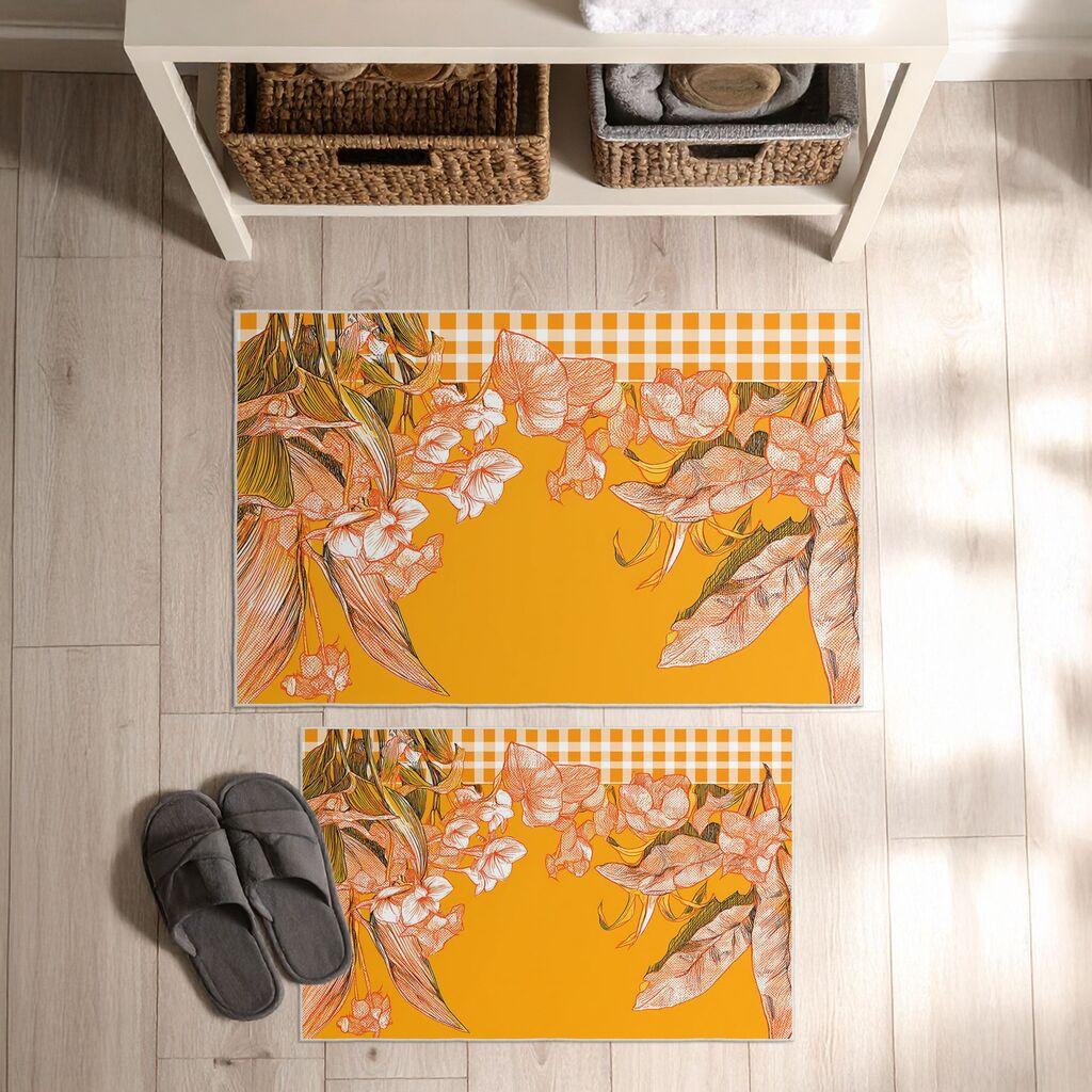 L'essentiel Maison Set tepiha za kupatilo Asr13, 2 dijela, Žuta