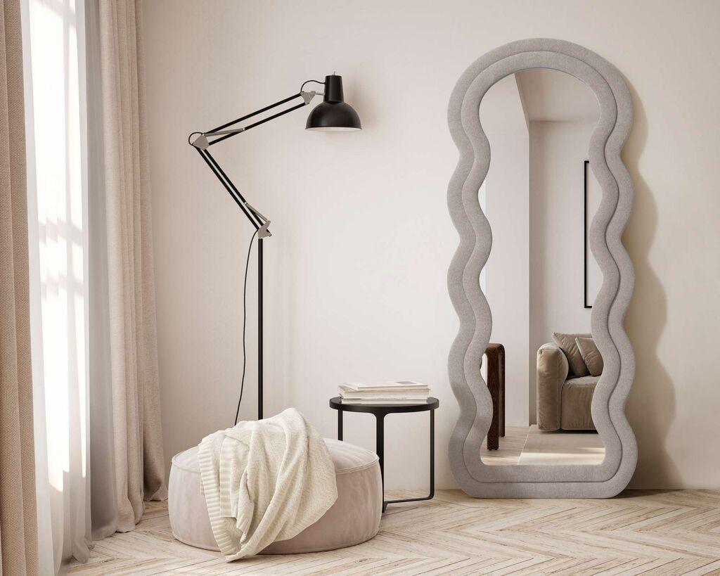 Hanah Home Podno ogledalo Mia, 65 cm x 170 cm, Bež