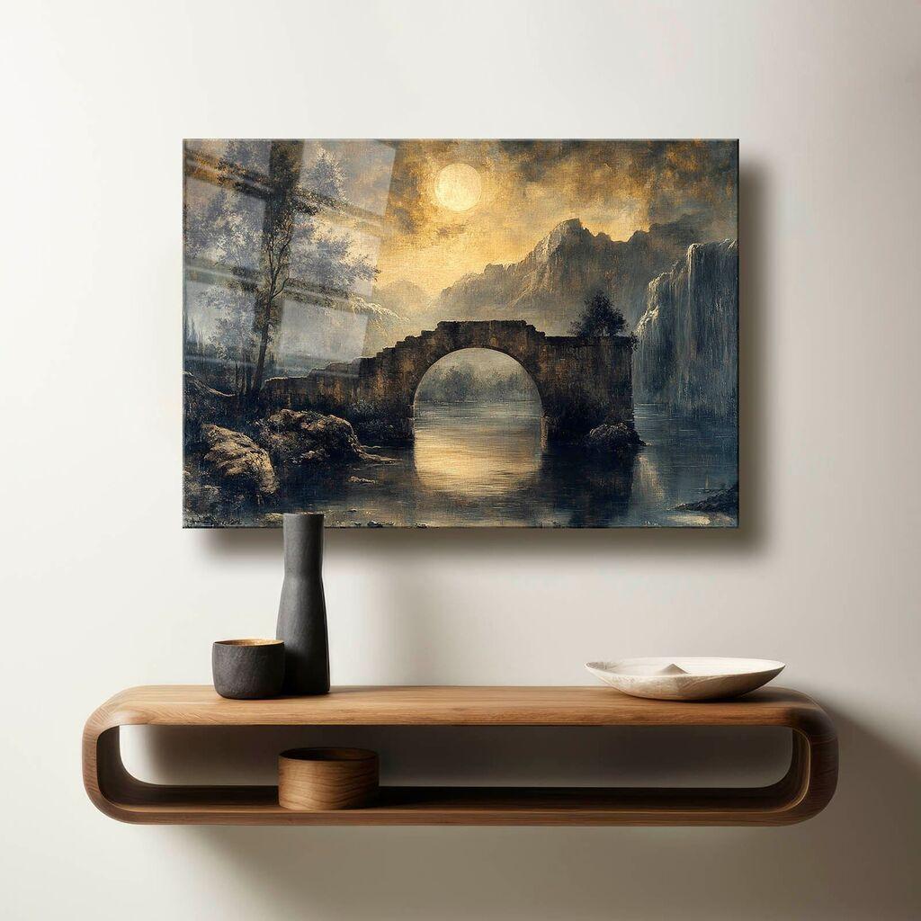 Wallity Dekorativna slika na kaljenom staklu, 50x70cm, Šareno