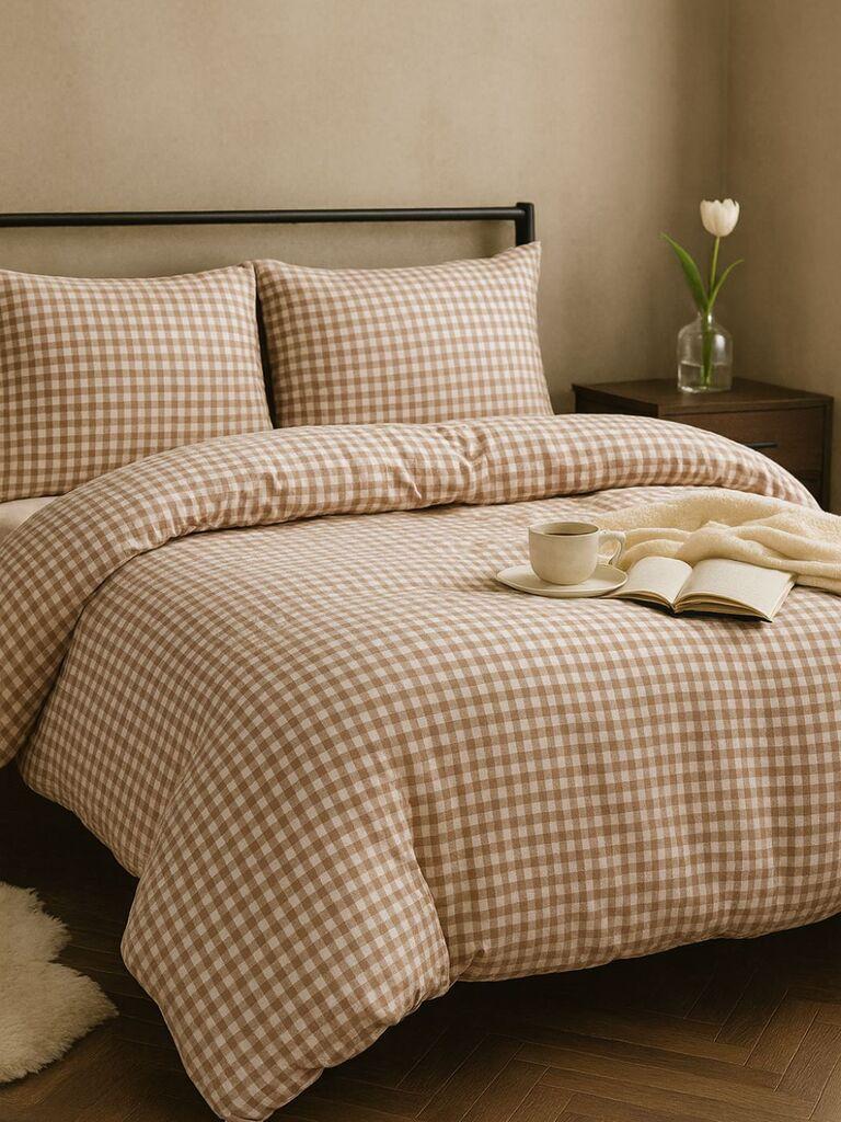 L'essentiel Maison set posteljine, 160x220cm, svijetlo siva